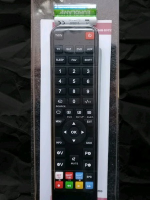 4-in-1 Remote Control new for TV, DVB-T, DVD, Hi-Fi