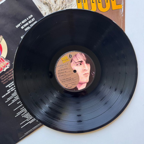 Billy Idol Whiplash Smile LP used, 1st US 1986 pop