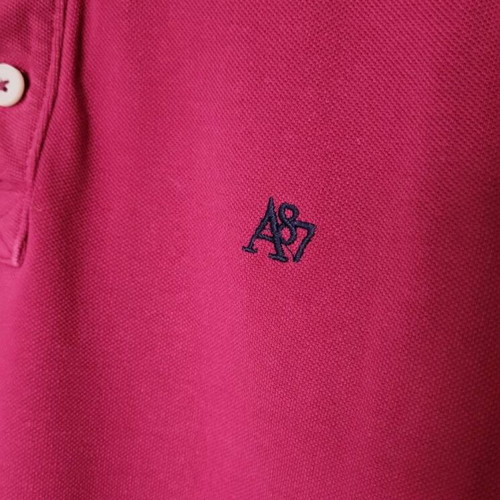 Aeropostale men's polo shirt xl used, deep fuchsia