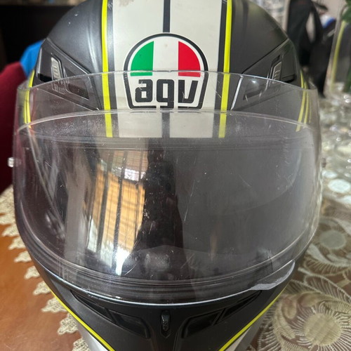 AGV helmet used