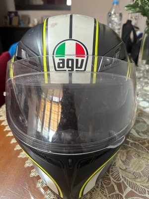 AGV helmet used