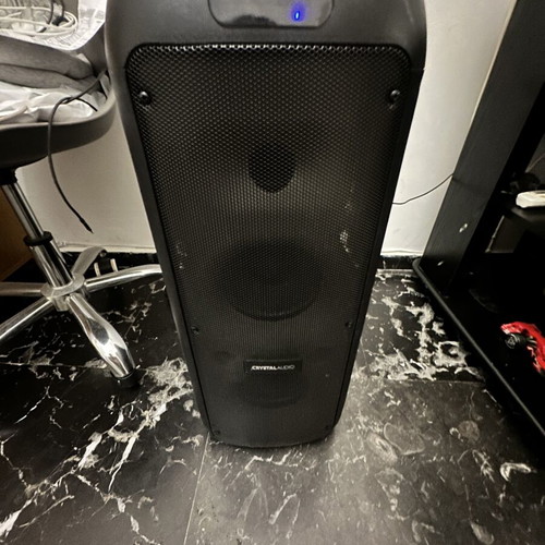 Crystal Audio PRT-14 speaker like new, powerful for up to 15 people