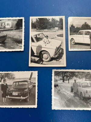 Συλλογή φωτογραφιών αυτοκινήτων 1964 σαν καινούργιο vintage αυθεντικό υλικό