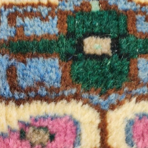 Handmade chair seat rugs set of 4 like new 35x43 cm