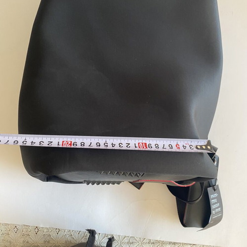 FRNC shoulder bag like new, black with red details