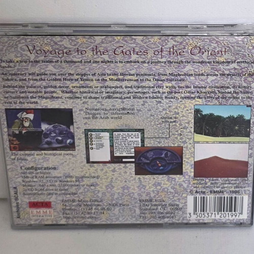 CD-ROM Voyage to the Gates of the Orient used