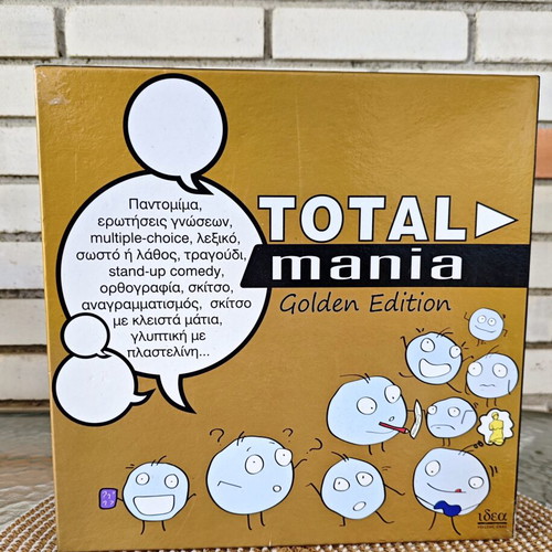 Total Mania board game used, Golden Edition