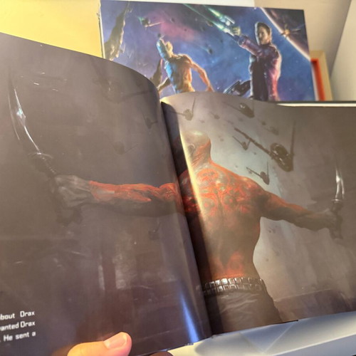 The Art of Guardians of the Galaxy book used