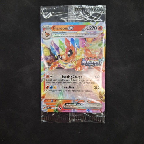 Flareon EX Stamped κάρτα Pokémon καινούργια