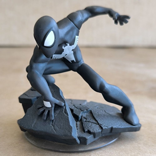 Spiderman Disney Infinity 2.0 Black Suit figure like new