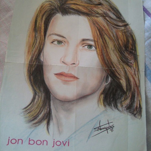 Bon Jovi & Helene posters pack of 2 used