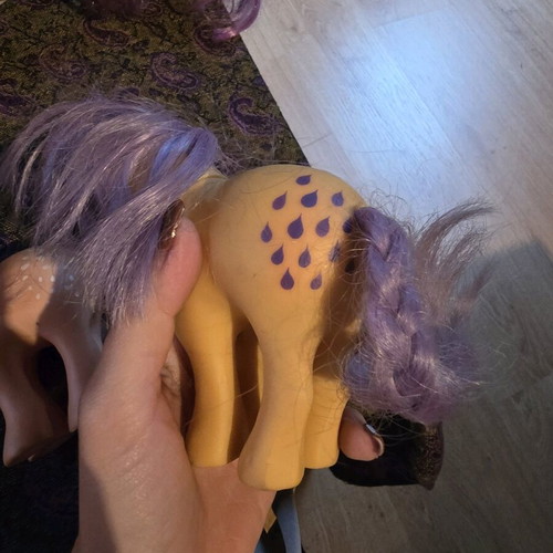 My Little Pony Lemon Drop like new, classic G1 toy from 1980s