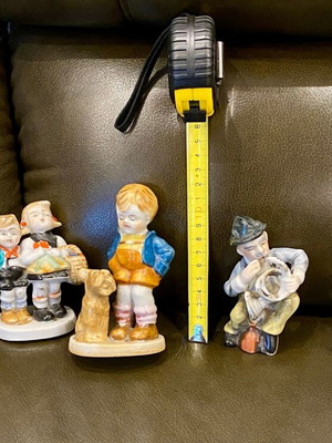 Πορσελάνινα φιγούρες μεταχειρισμένες, σετ 5 τεμαχίων, Γερμανία και Ολλανδία