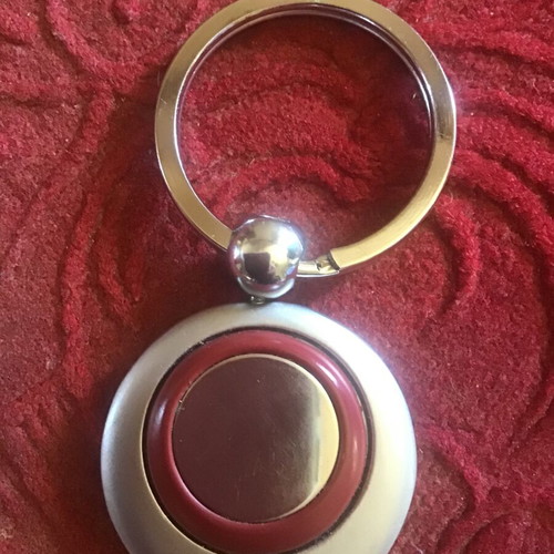 Silver keychain