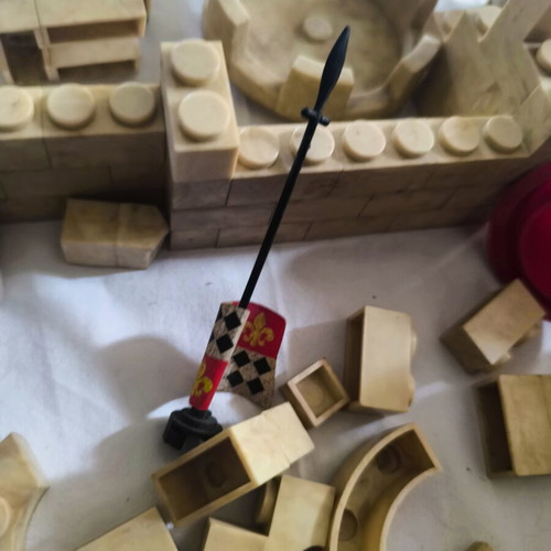 Exin Castillos Castle Building Blocks used, vintage 70s-80s spare parts