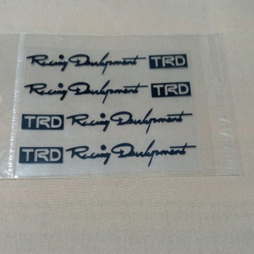 Car stickers TRD and JDM new, all together