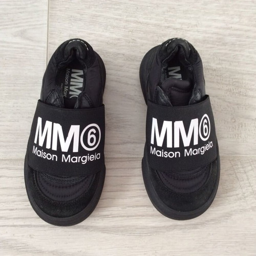 MM6 Maison Margiela Kids Logo-Print Sneakers Size 25 Used