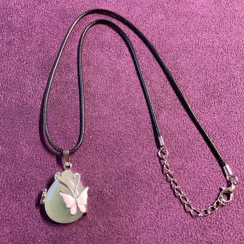 Aventurine authentic stone pendant