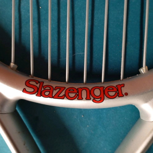 Slazenger Smash tennis racket used with case