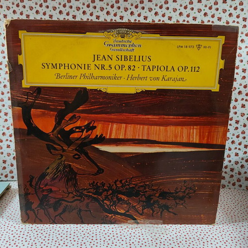 Jean Sibelius Symphony Nr. 5 Op. 82 Tapiola Op. 112 LP used, classical