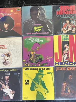 Jimi Hendrix records, rock genre