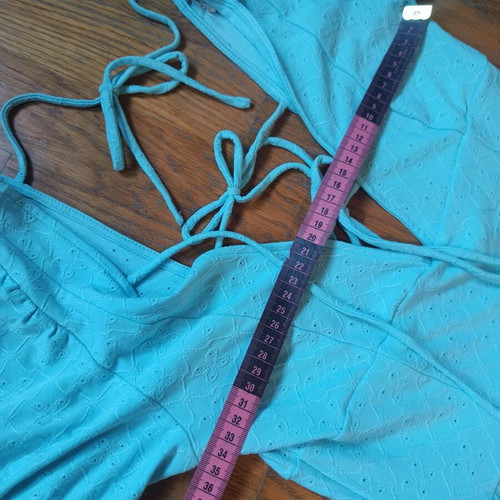 H&M summer dress, turquoise, size S