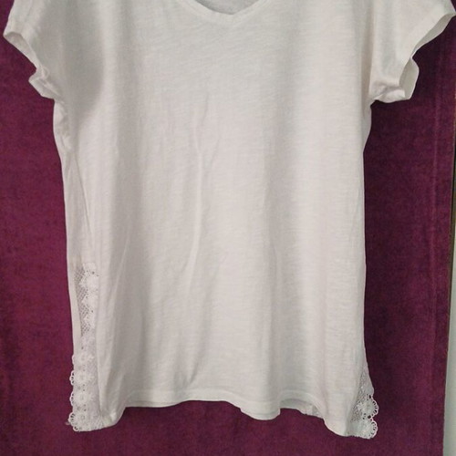 Next women's blouse white cotton like new, size XL