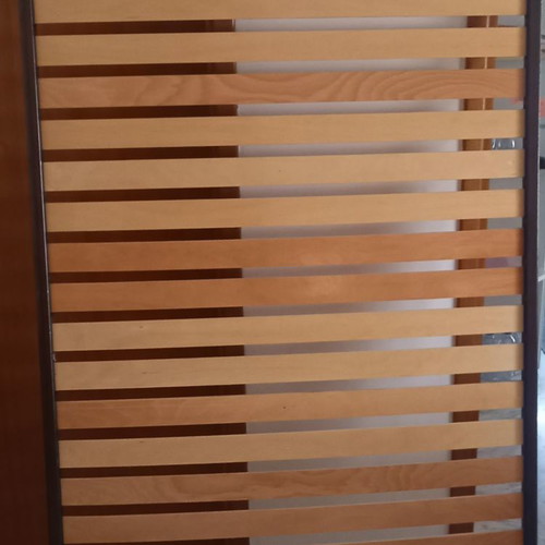 Orthopedic anatomical bed frame with 17 slats 1.20x1.97 new