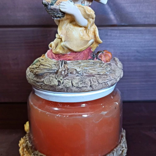 Vintage decorative girl candle 90s new