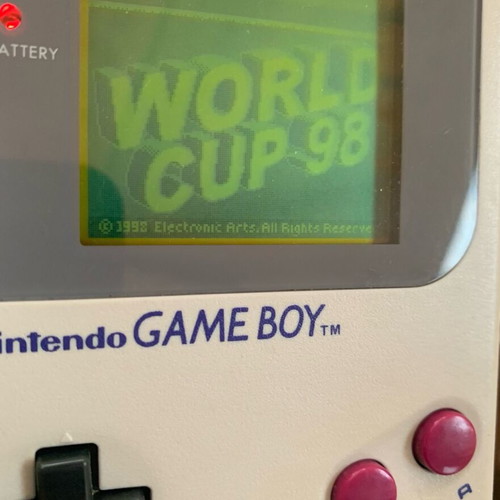 World Cup 98 Nintendo Gameboy used