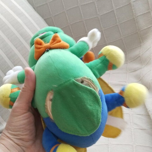 Stuffed doll used, collectible, needs maintenance