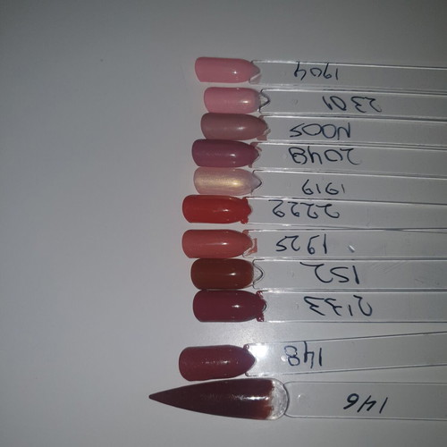 Set of 11 Gelitup gel nail polishes like new