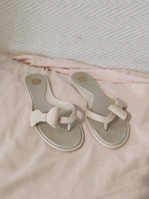 Melissa women's slippers used, size 36, white