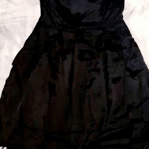 Zara strapless cocktail dress large, new black and white taffeta