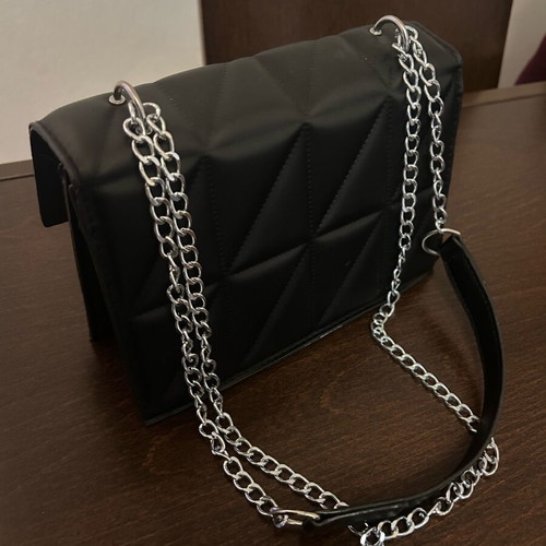 Zara black crossbody bag like new