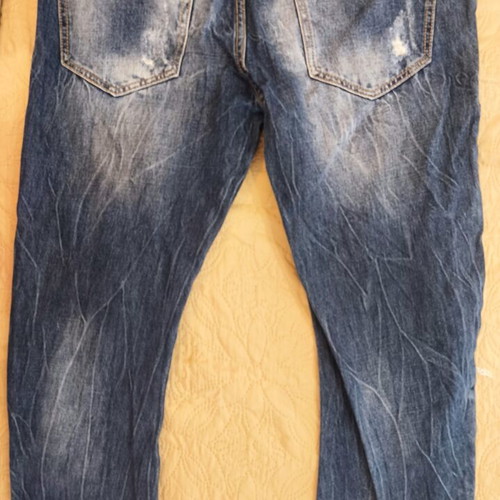 Aristoteli Bitsiani jeans used, 100% cotton, size 36, blue
