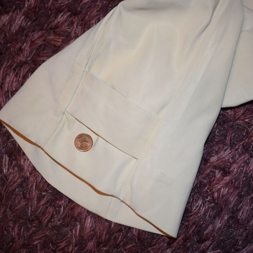 Marni Coat used, oversize, white and beige