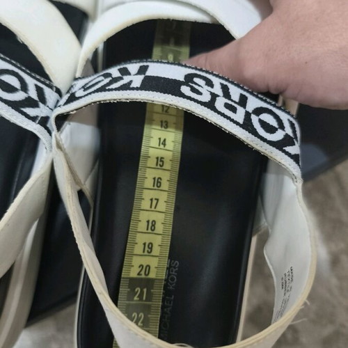 Michael Kors sandals like new, size 38.5/39, black and white