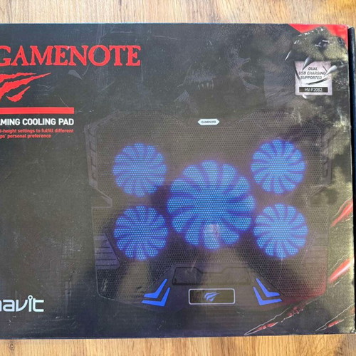 Havit HV-F2082 Cooling Pad for Laptop up to 17" new with 5 fans