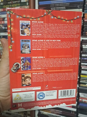 Home Alone DVD collection 4 movies like new with English subtitles