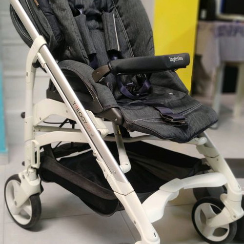 Inglesina Trilogy System 3-in-1 Baby Transport Set, Denim