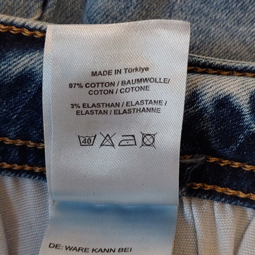 Esra Jeans women's jeans pants used, size L, blue
