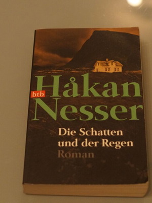 Die Schatten und der Regen novel used in German