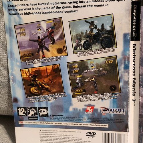 Motocross Mania 3 PS2 used in very good condition