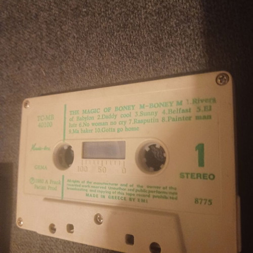 Boney M The Magic of Boney M cassette used, pop