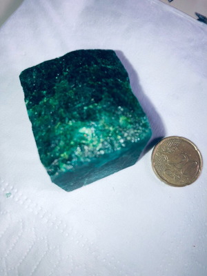 Green Colombian Emerald 364.85 Carats New
