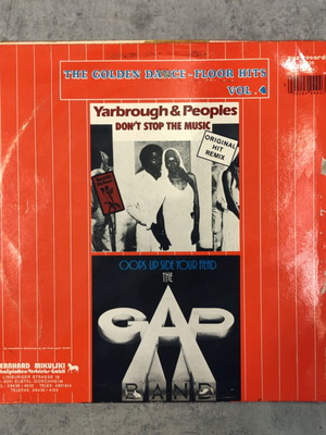 Yarbrough & Peoples The Gap Band The Golden Dance-Floor Hits Vol. 4 vinyl used