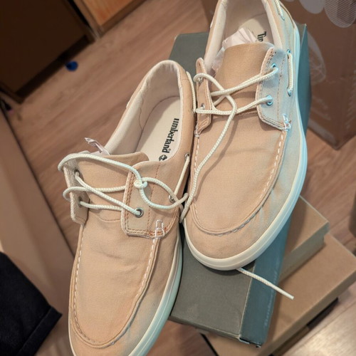 Timberland loafers size 44, beige
