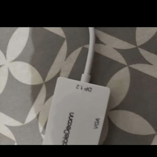 Macbook Mac display port dp to hdmi vga dvi adaptor like new