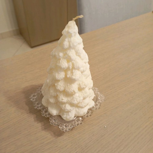 Christmas tree candle like new